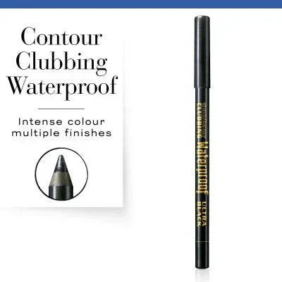 Bourjois- Contour Clubbing Waterproof Eyeliner- Ultra Black - The Beauty League Pakistan