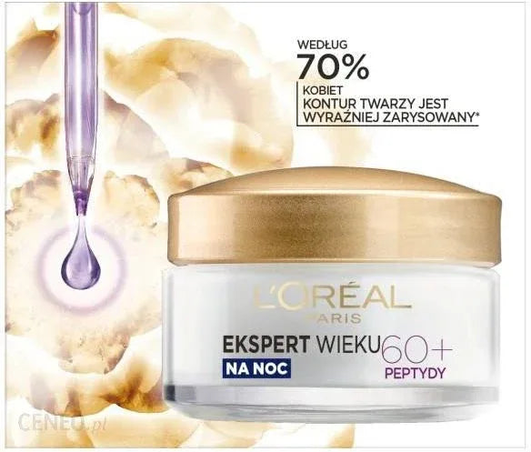 L'Oreal Paris Age Expert Anti-wrinkle rebuilding night cream 50ml - The Beauty League Pakistan