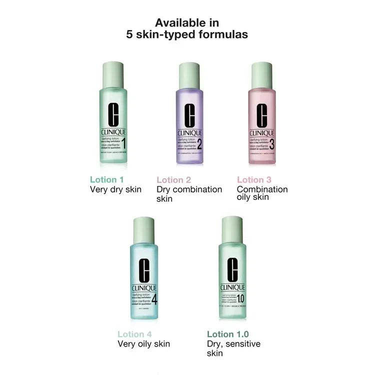 CLINIQUE-Clarifying Lotion 2 - Dry Combination Skin 200ml - The Beauty League Pakistan