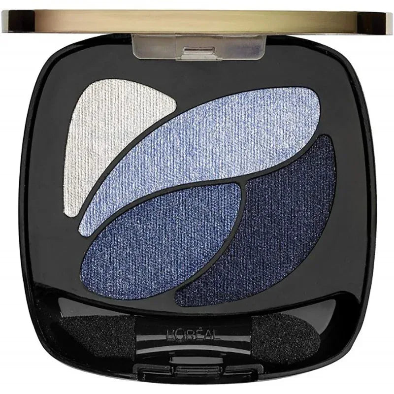L'Oreal Paris Color Riche Quadra Eyeshadow - E8 Bleu Marinière - The Beauty League Pakistan