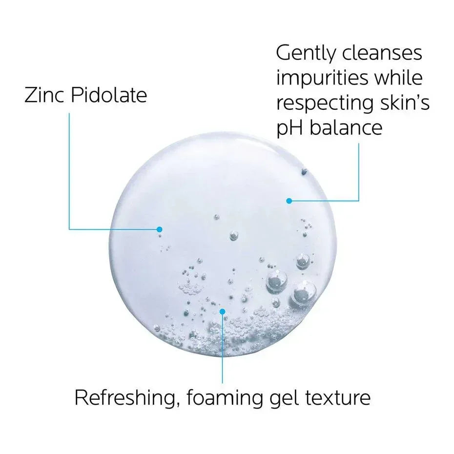 La Roche Posay- EFFACLAR GEL FACIAL WASH FOR OILY SKIN 200ml - The Beauty League Pakistan