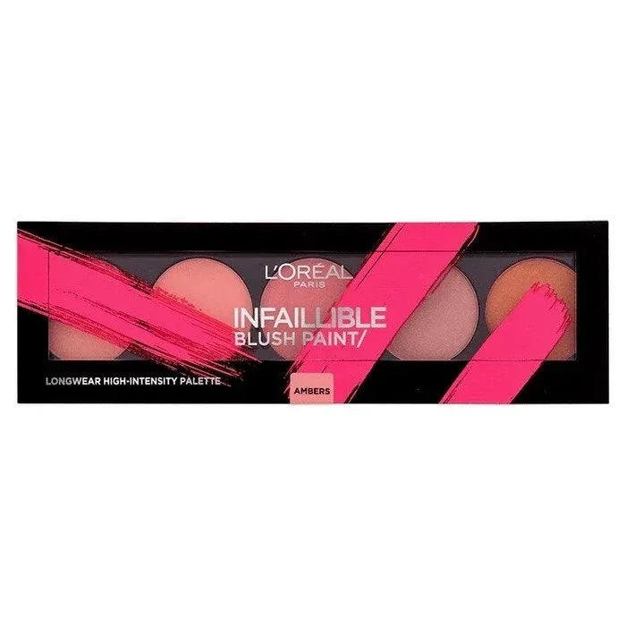 L'Oreal Paris Infallible Paint Blush Palette 02 Ambers - The Beauty League Pakistan