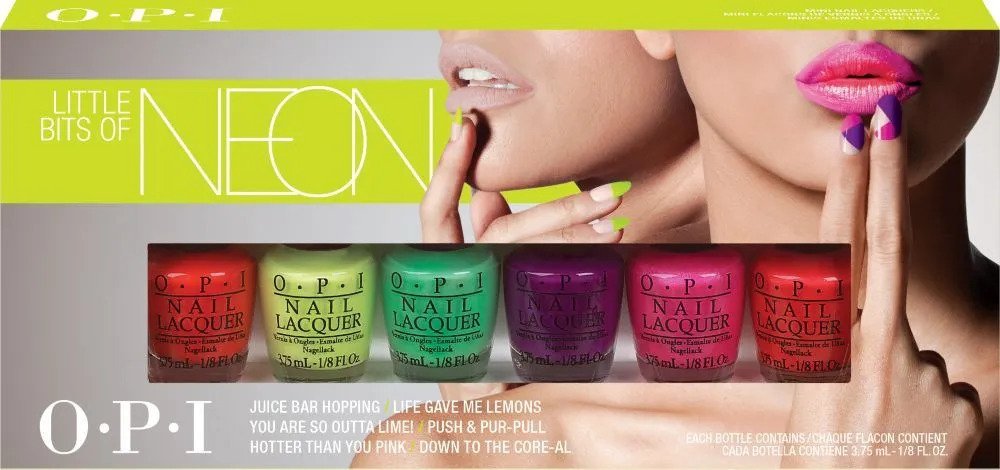 O.P.I Neon Polish Gift Set