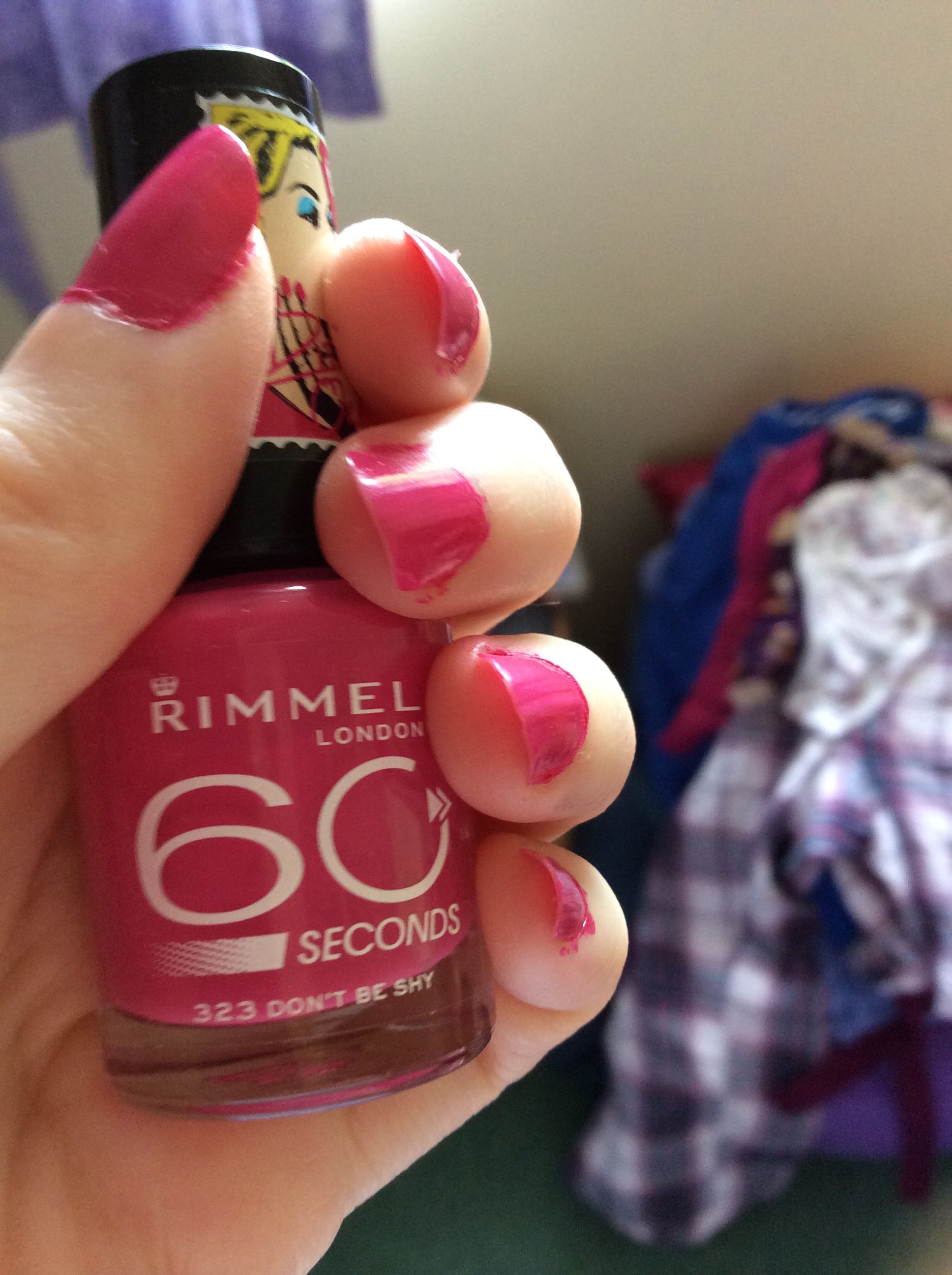 Rimmel London- I Love Lasting Nail Finish Polish Don't Be Shy 323