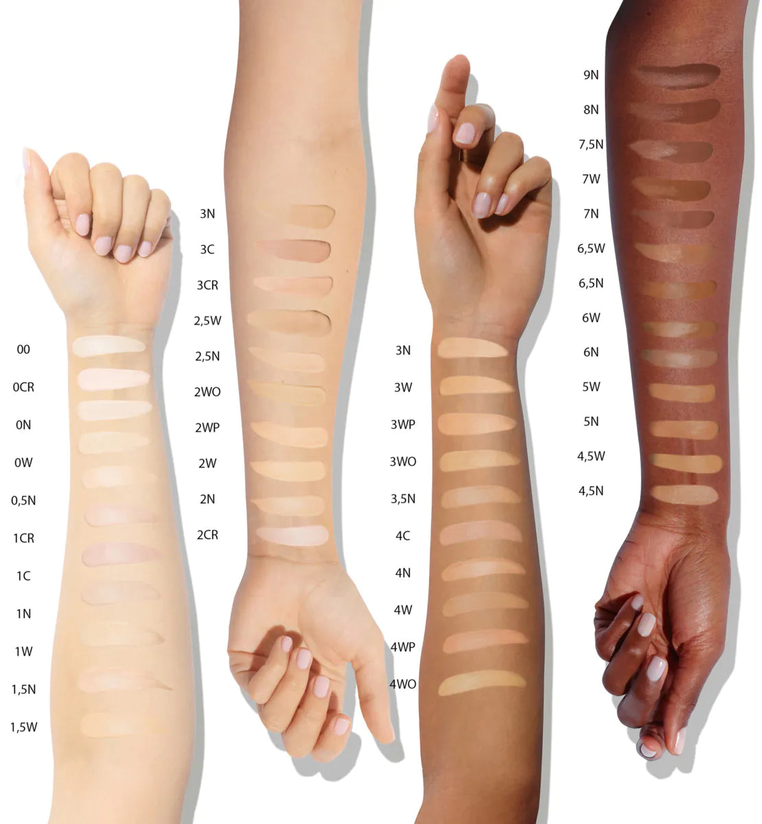 Dior undercover concealer sales swatches