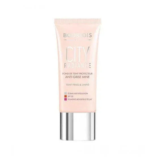 BOURJOIS- City Radiance Foundation - 01 Rose Ivory - The Beauty League Pakistan