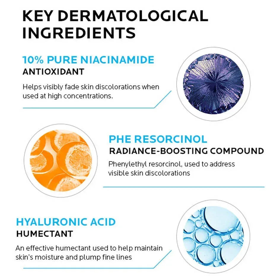La Roche Posay- 10% Pure Niacinamide serum - The Beauty League Pakistan