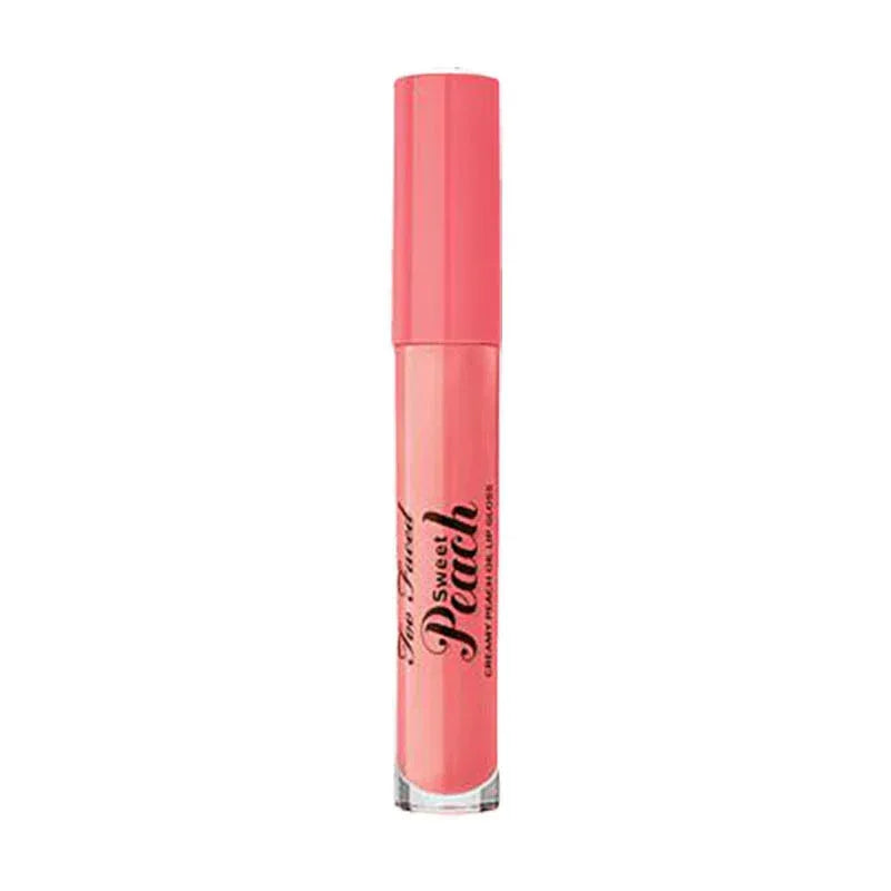 Too Faced- Sweet Peach Lip Gloss Peach, Please! - The Beauty League Pakistan