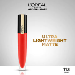 LOreal Paris - Rouge Signature Matte Lipstick - 113 Don't