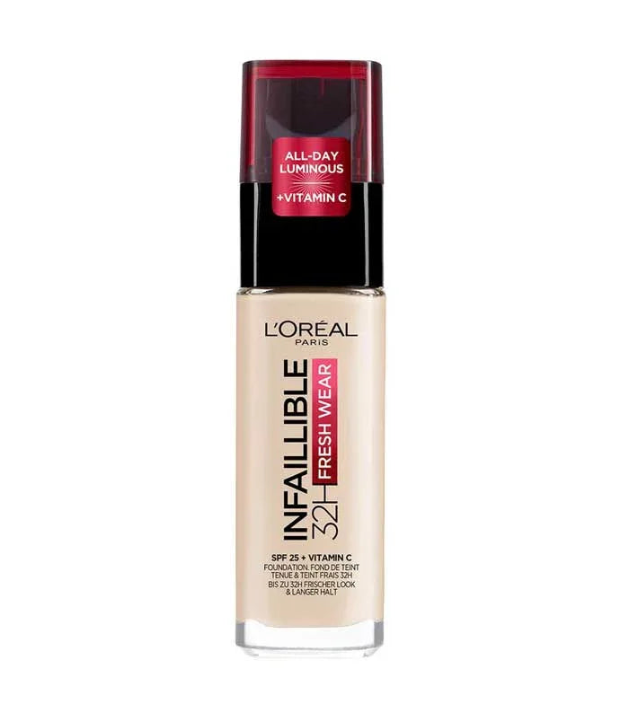 L'Oreal Paris Infallible- 32H Fresh Wear Foundation 15 Porcelain - The Beauty League Pakistan