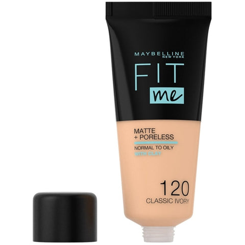 MAYBELLINE- Fit Me Matte & Poreless Foundation - Classic Ivory 120