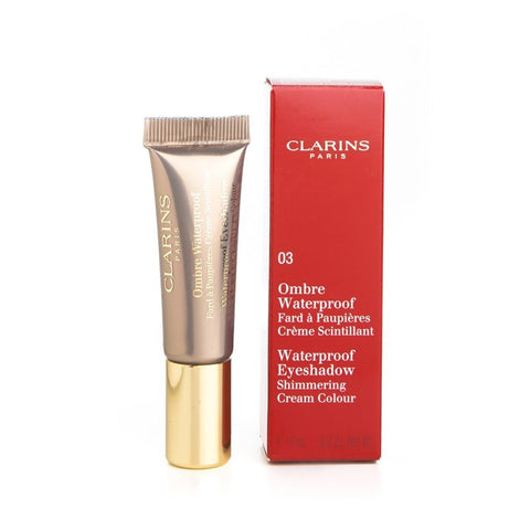 CLARINS-Ombre Waterproof Eyeshadow Shimmering Cream Colour - #03 Silver Taupe-7ml/0.2oz