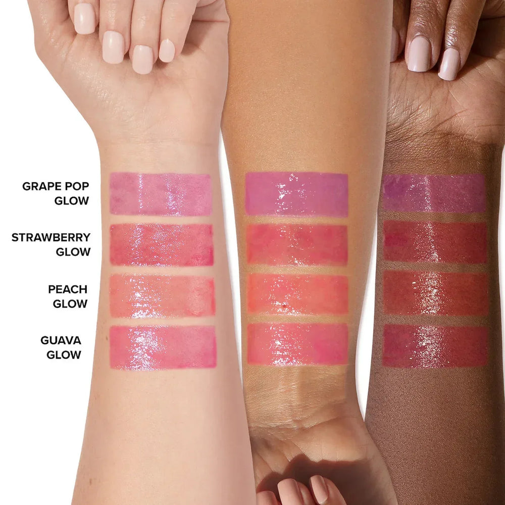 Too Faced-Peach Bloom Color Blossoming Lip & Cheek Tint- Grape Pop Glow - The Beauty League Pakistan