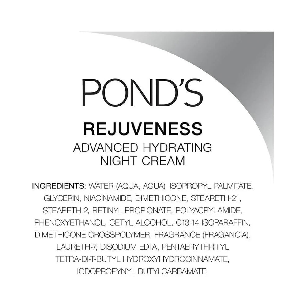 Pond’s- Rejuveness Advanced Hydrating Night Cream 88ml - The Beauty League Pakistan