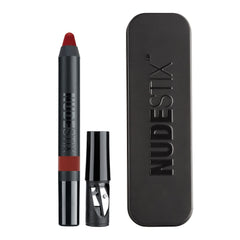 NUDESTIX INTENSE MATTE LIP + CHEEK PENCIL ROYAL + SHARPNER