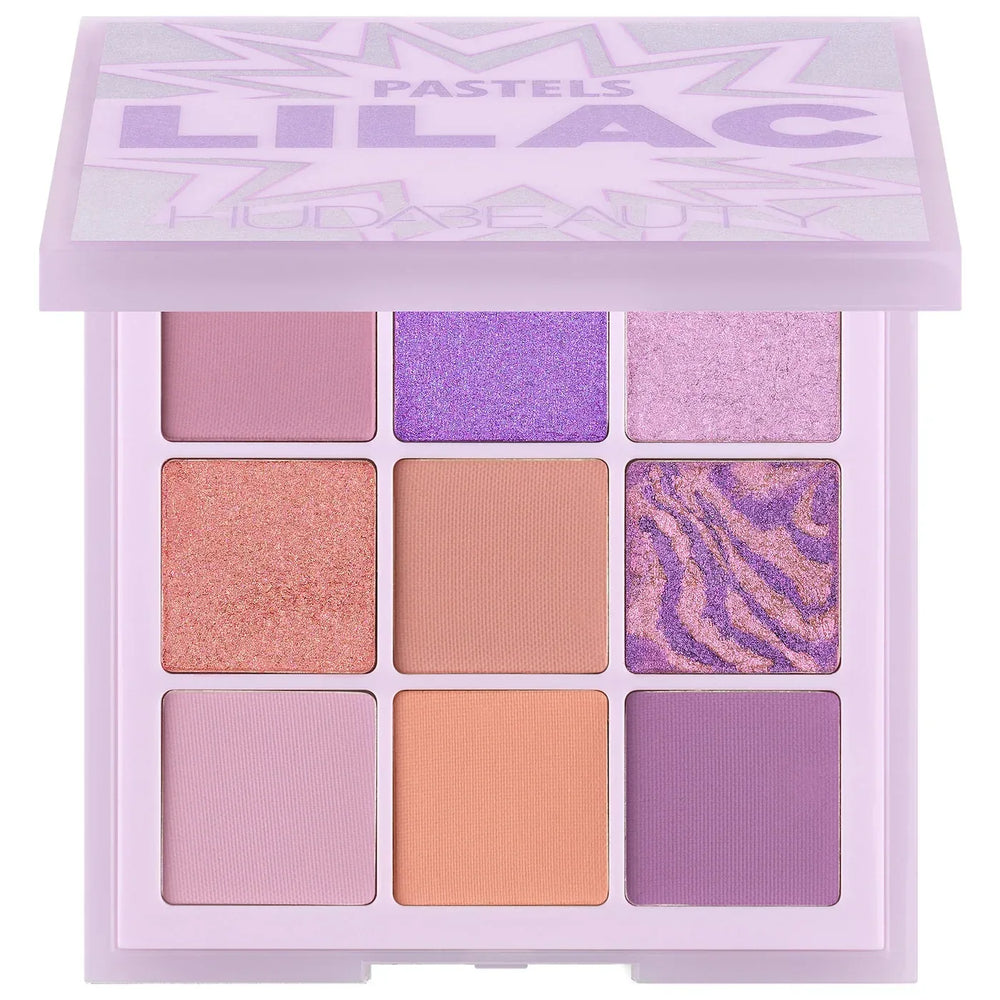 Huda Beauty- Pastel Obsessions Eyeshadow Palette- Lilac - The Beauty League Pakistan
