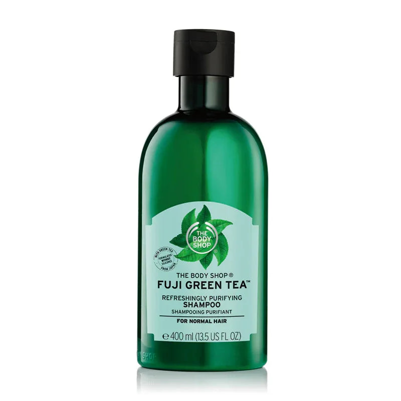 The Body Shop Fuji Green Tea Refreshingly Purifying Shampoo 400ml - The Beauty League Pakistan