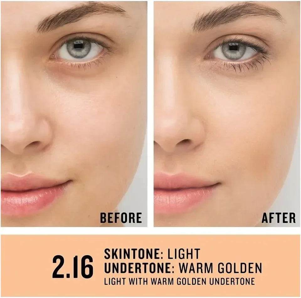 Smashbox- Studio Skin 24H Full Coverage Foundation 2.16 Light, Warm Golden - The Beauty League Pakistan