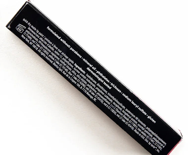 Tarte Tarteist Quick Dry Matte Lip Paint - Bling - The Beauty League Pakistan