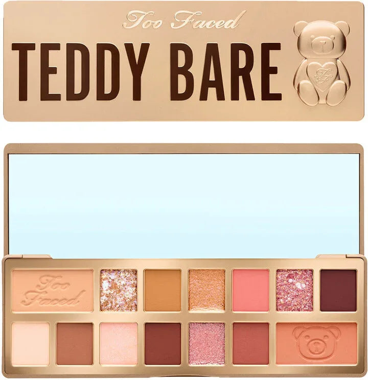 Too Faced – Teddy Bare It All Eye Shadow Palette - The Beauty League Pakistan