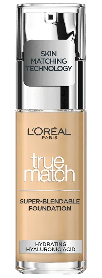 L'Oréal Paris True Match Liquid Foundation 2.N with SPF and Hyaluronic Acid 30ml (UK) - The Beauty League Pakistan