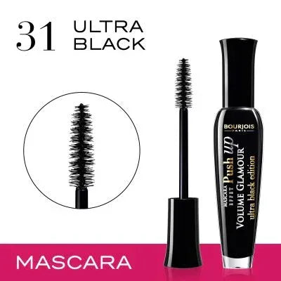 Bourjois- VOLUME GLAMOUR EFFET PUSH UP- Ultra Black - The Beauty League Pakistan