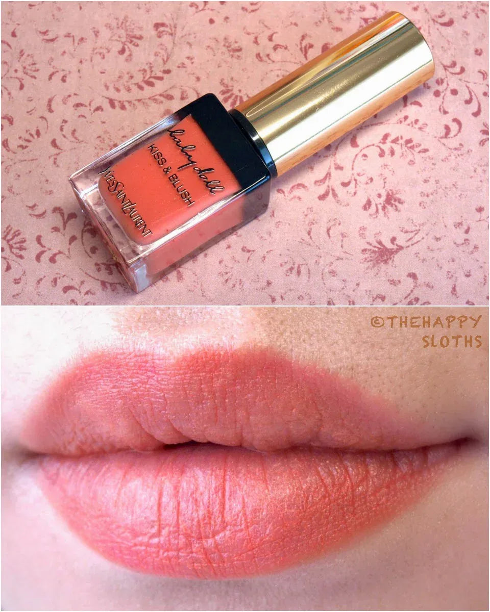 Yves Saint Laurent Baby Doll Kiss & Blush 7 Corail Affranchi - The Beauty League Pakistan