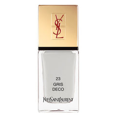 YVES SAINT LAURENT- La Laque Couture Nail Lacquer- 23 Gris Deco